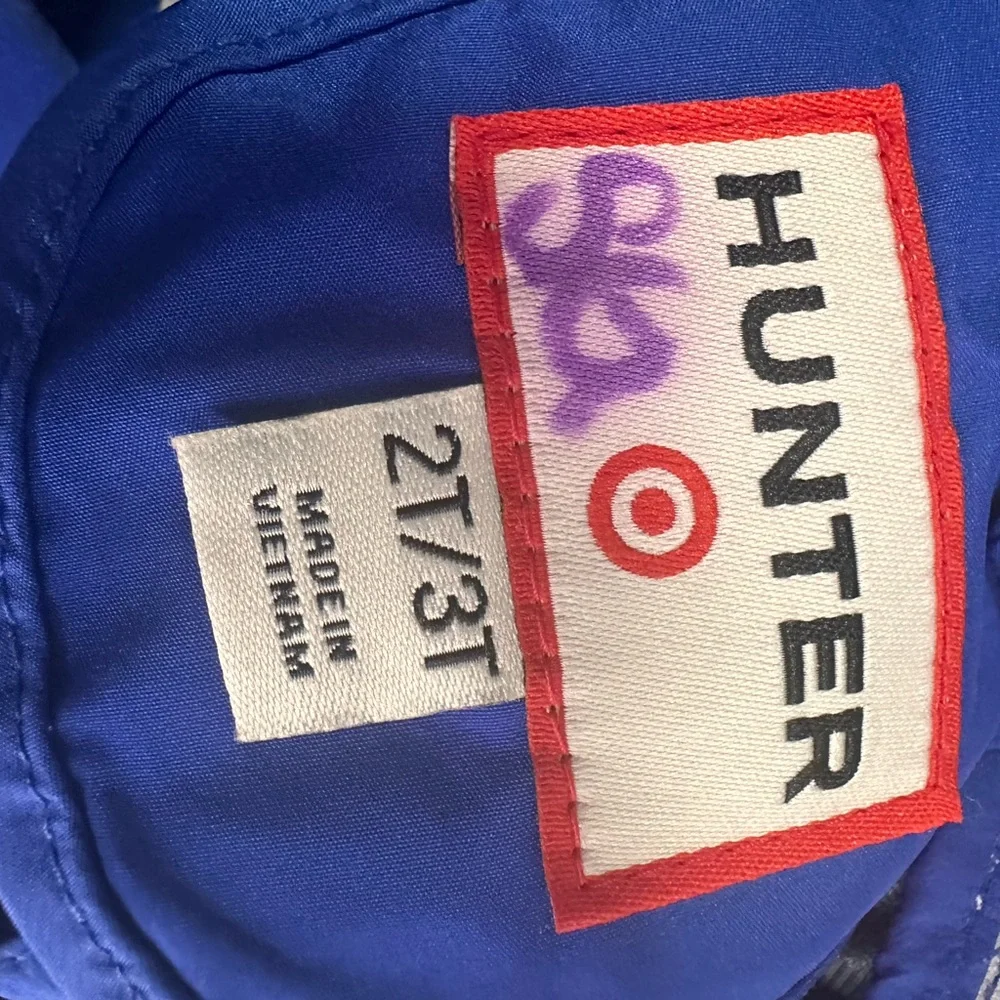 Hunter Royal Blue Hooded Jacket